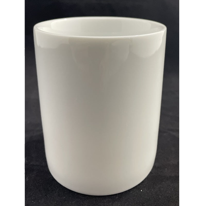 Bicchiere in porcellana bianco altezza 9,5cm Artemagiashop