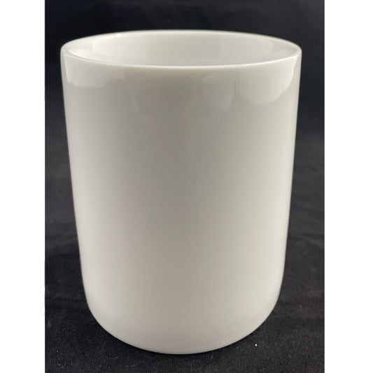 Bicchiere in porcellana bianco altezza 9,5cm Artemagiashop