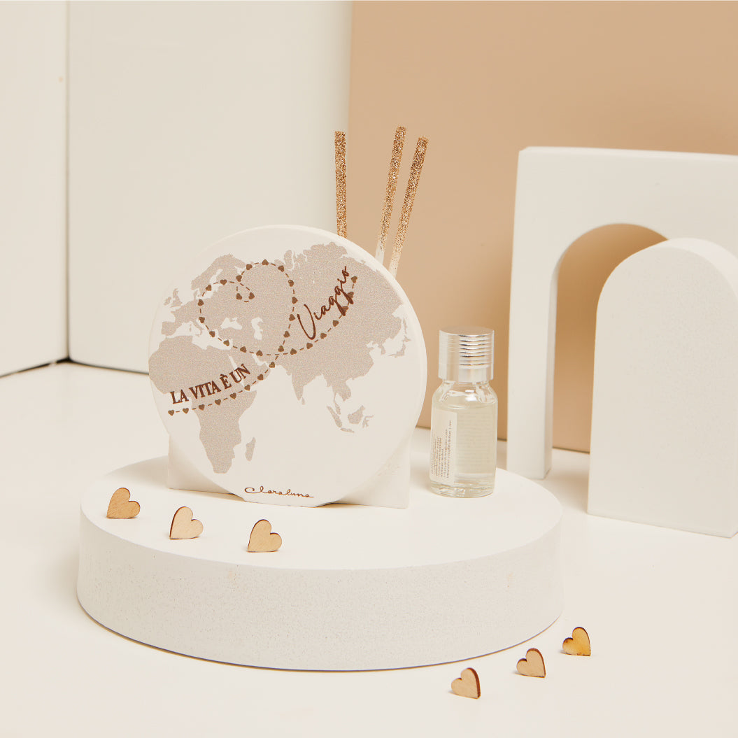 Diffusore decoro viaggio 10,7x11x3,5 cm  Artemagiashop