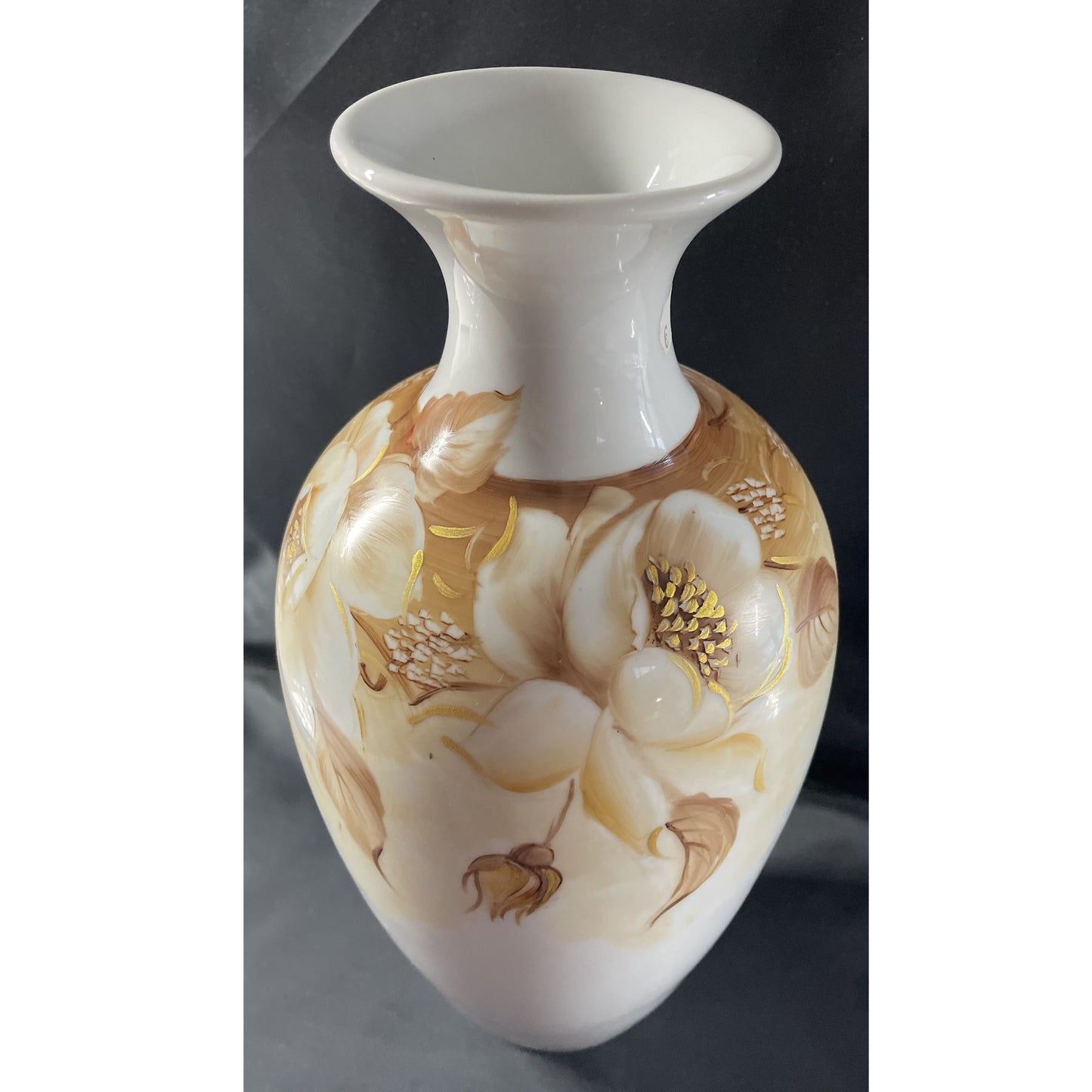 Vaso in porcellana rose