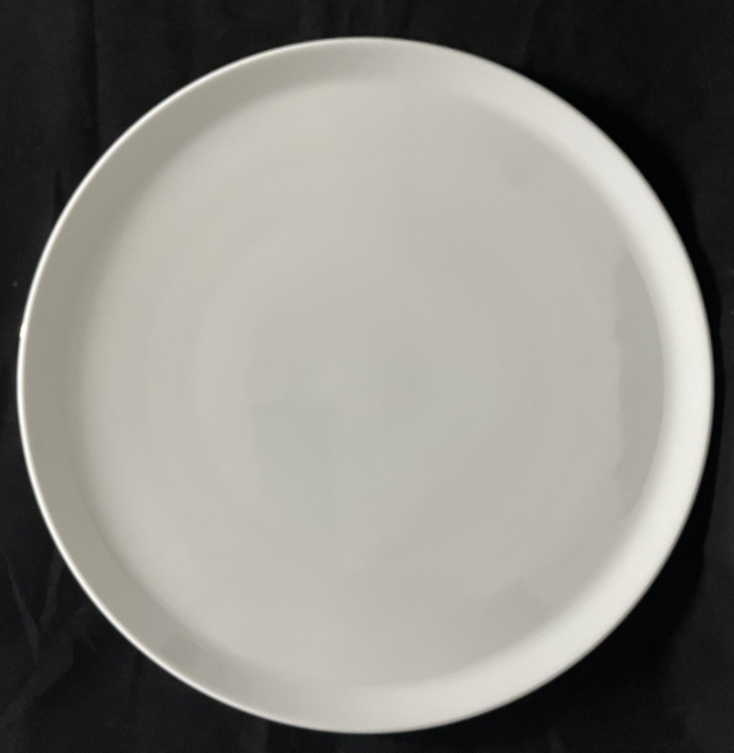 Piatto pizza rotondo in porcellana bianco diametro 33 cm altezza Artemagiashop