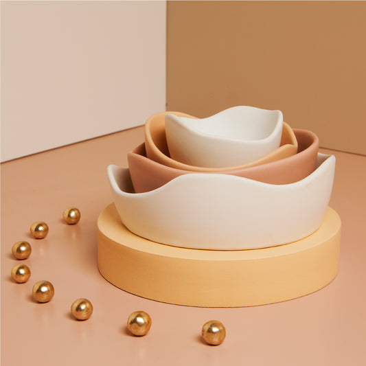 Set antipastiera 9x9x5 cm 11,3x22,3x5 cm 14x14x5 cm 16,5x16,5x5,5 cm Artemagiashop