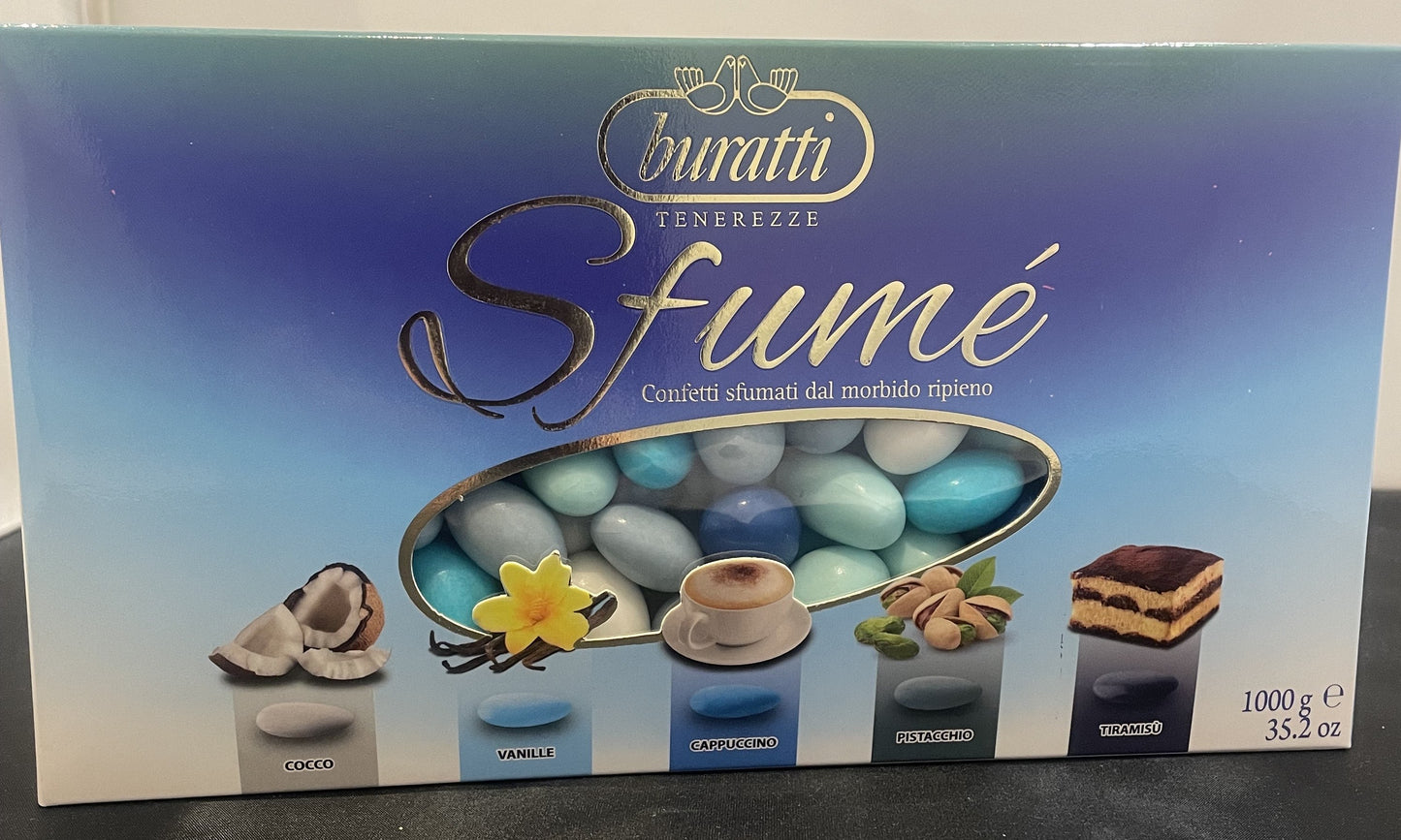Confetti tenerezze sfume azzurro confezione  1 kg Artemagiasho
