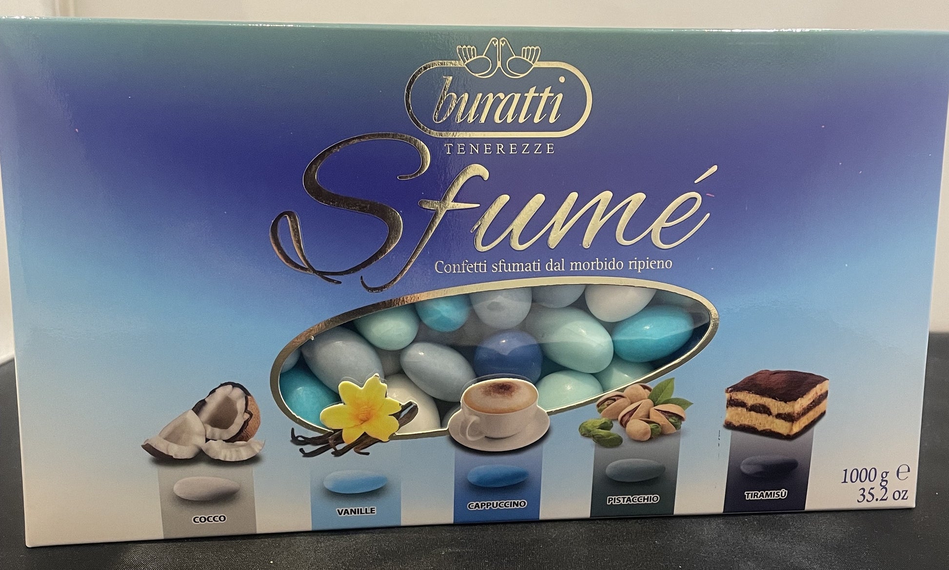 Confetti tenerezze sfume azzurro confezione  1 kg Artemagiasho