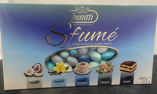 Confetti tenerezze sfume azzurro confezione  1 kg Artemagiasho